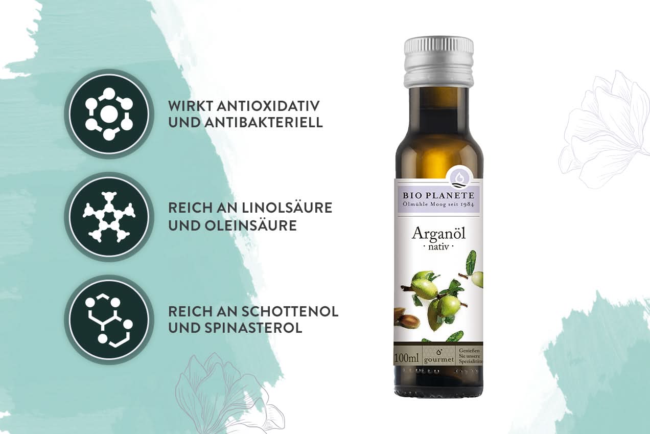 Bio Arganöl geröstet, 100ml