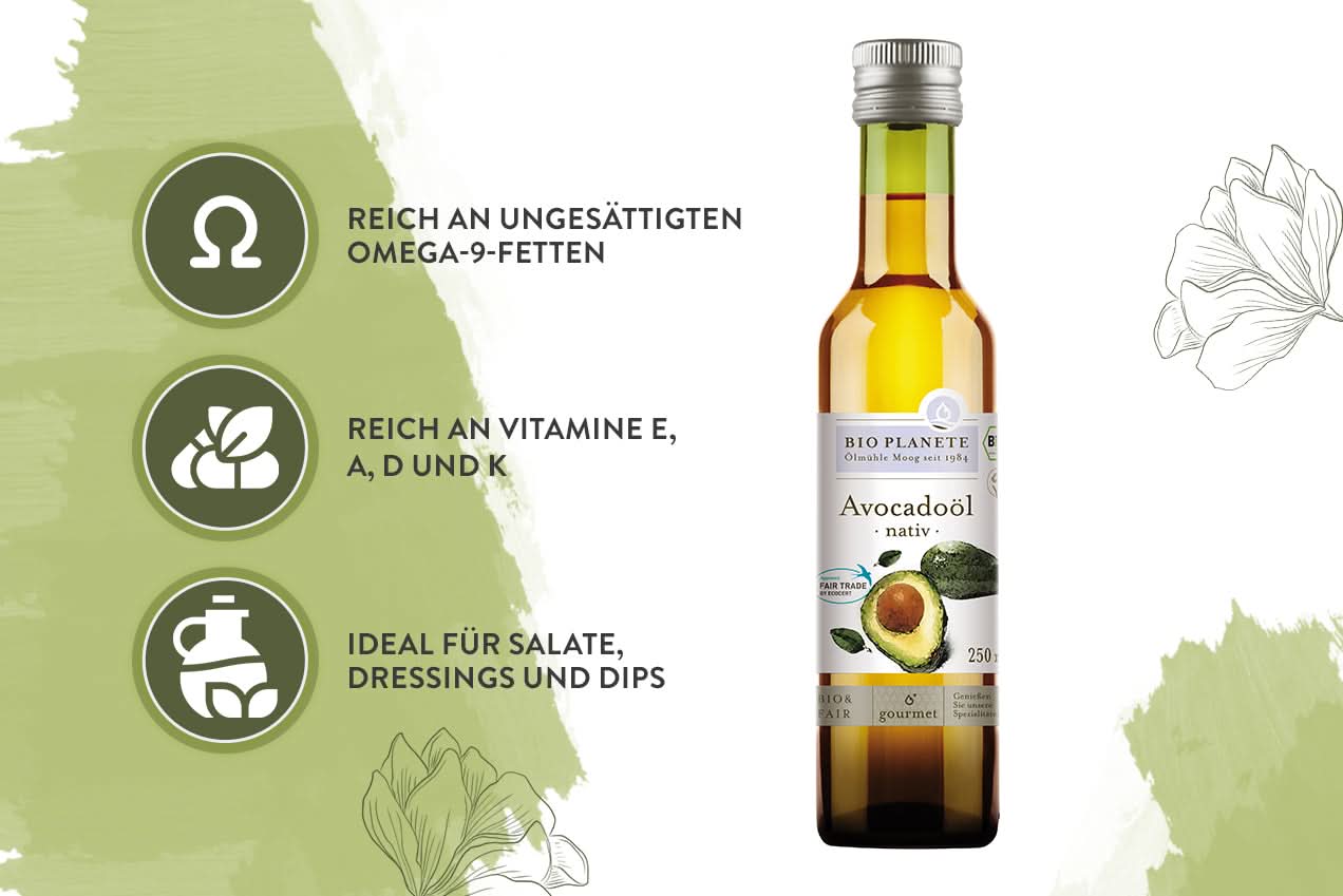 Bio Avocadoöl nativ 250ml