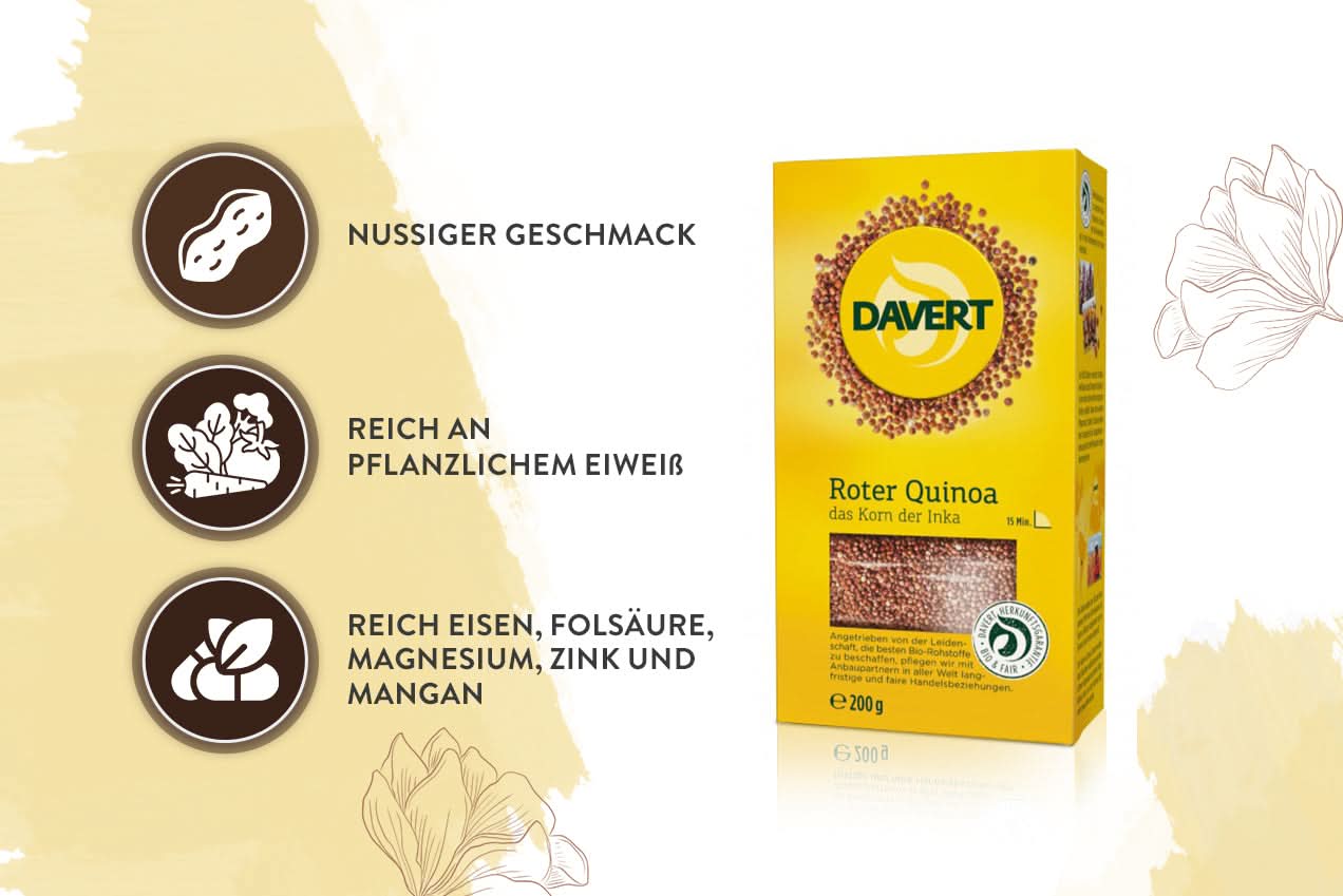Bio Roter Quinoa, 200g