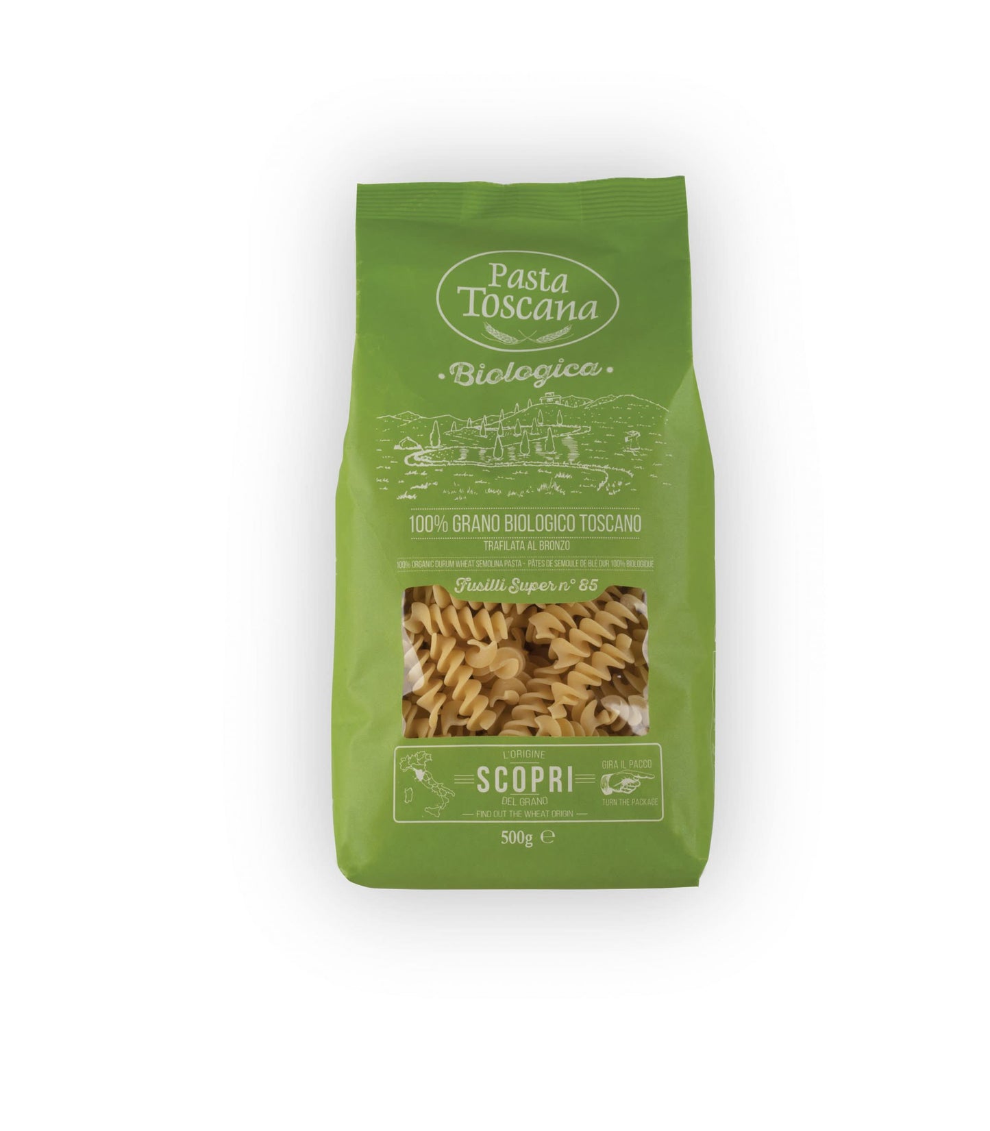 Fusilli, Pasta Toscana Biologica 500g