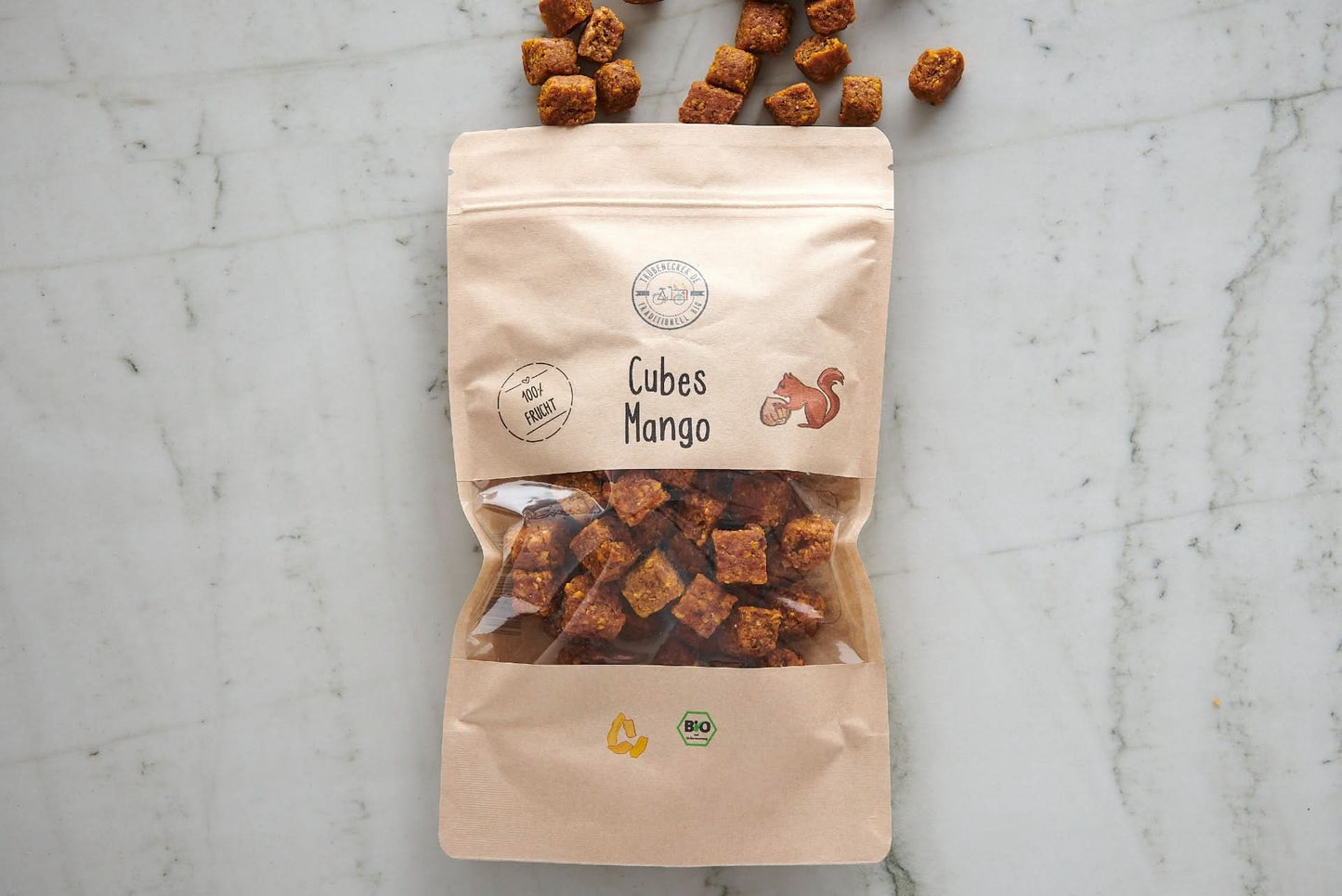 Mango Cubes getrocknet Bio