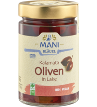 Mani Kalamata Oliven, in Lake, 300 gr Glas (180 gr) GR