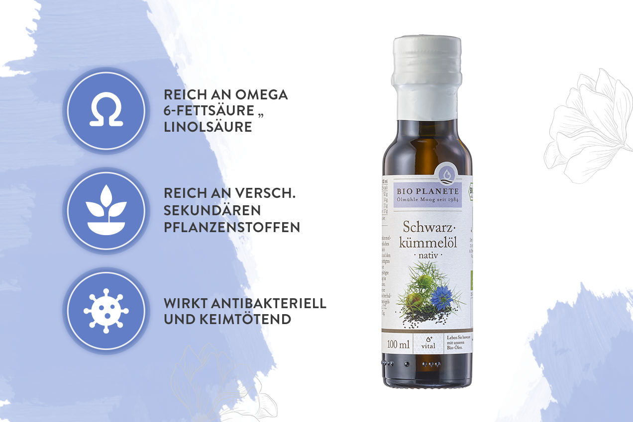 Bio Schwarzkümmelöl nativ 100ml