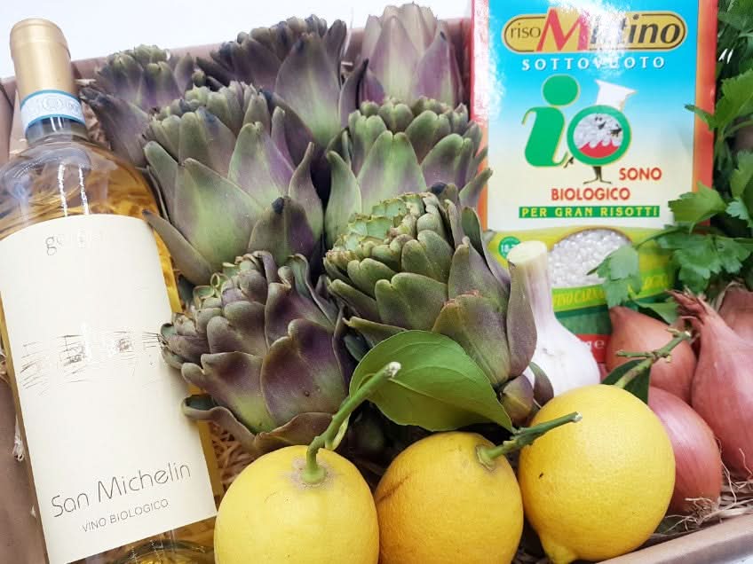 Kochbox Bio "Artischockenrisotto"