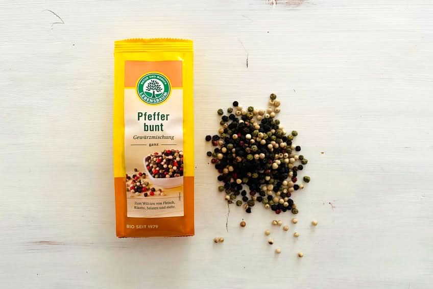 Lebensbaum Pfeffer bunt, ganz, 50g