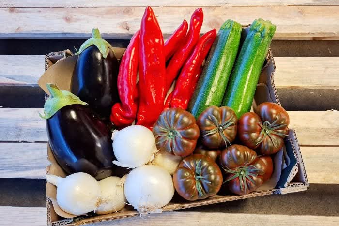 Gemüsebox „Mediterrane Liebe“ Bio