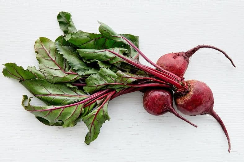 Bio Rote Bete regional mit Blättern 1Bund