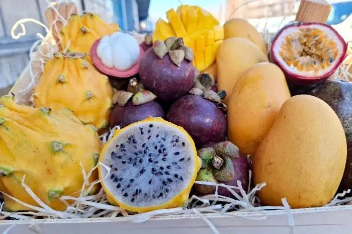 Exotische Früchtebox „Tropenfeeling"