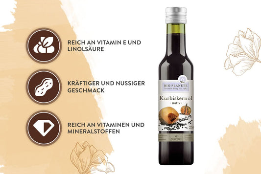 Bio Kürbiskernöl nativ, 250ml