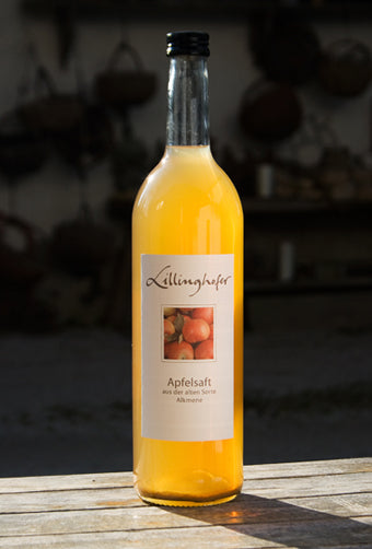Bio Apfelsaft Alkmene regional 0,75L