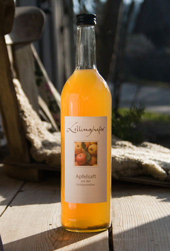 Apfelsaft Goldparmäne Bio regional