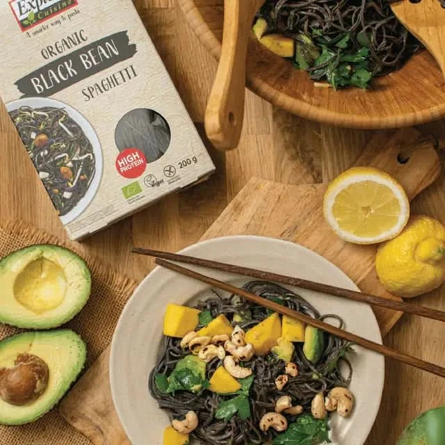 Explore Cuisine, Bio Spaghetti aus schwarzen Bohnen, 200g