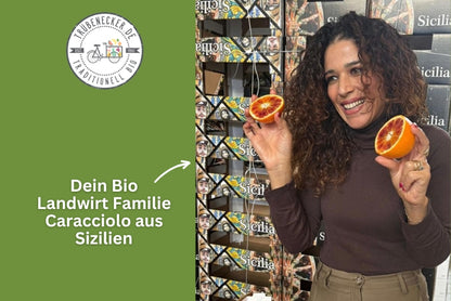 Blutorangen Tarocco Bio Sizilien Sparpreis-Box % 7kg