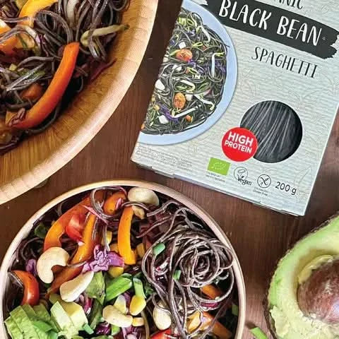 Explore Cuisine, Bio Spaghetti aus schwarzen Bohnen, 200g