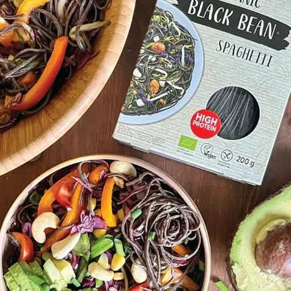 Explore Cuisine, Bio Spaghetti aus schwarzen Bohnen, 200g