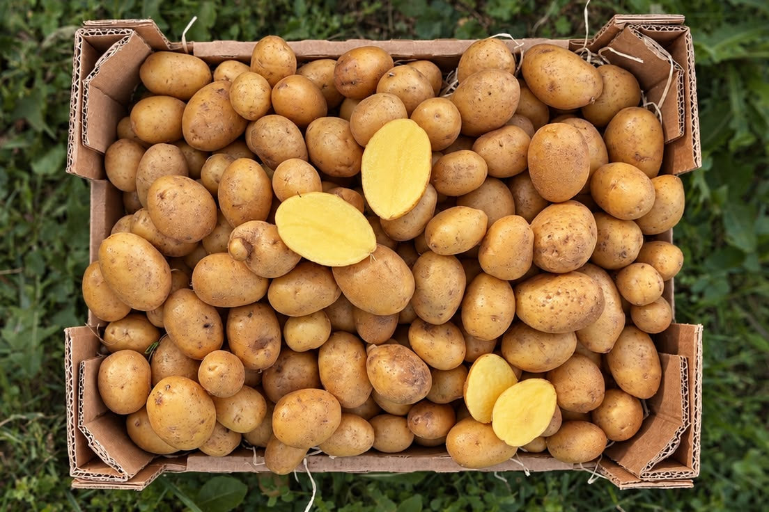 "Butterkartoffeln" bio regional Bioland aus Bayern
