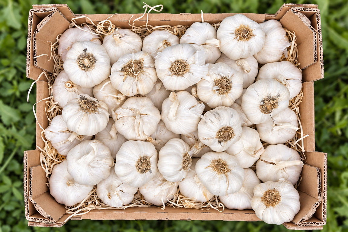 Knoblauch Bio regional Bioland Familie Rettermayer