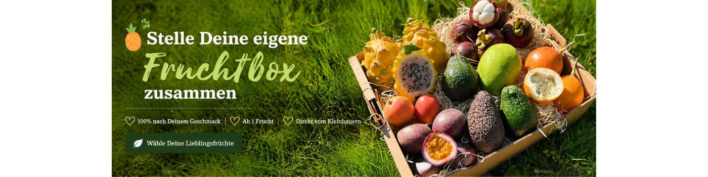 🍍 Stelle Deine eigene Fruchtbox zusammen