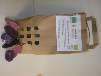 Kartoffelvariationen bunt bio regional Bioland 1,5 Kg