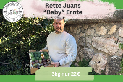 Baby Avocado & Passionsfrüchte von Juan Retterbox % 3kg
