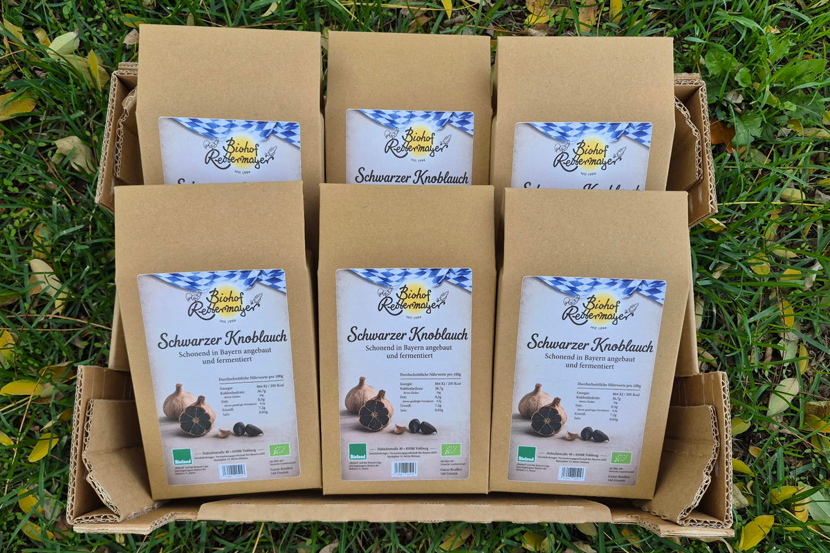 Schwarzer Knoblauch Bio Regional Bioland Familie Rettermayer