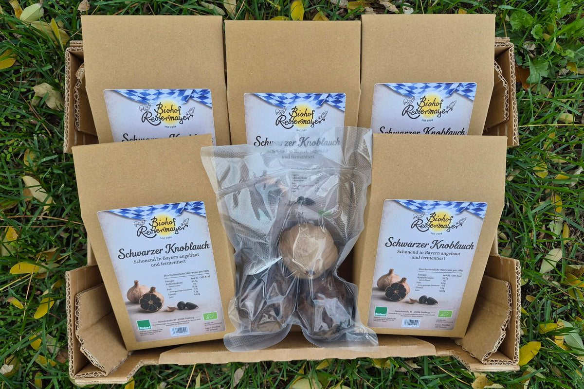 Schwarzer Knoblauch Bio Regional Bioland Familie Rettermayer
