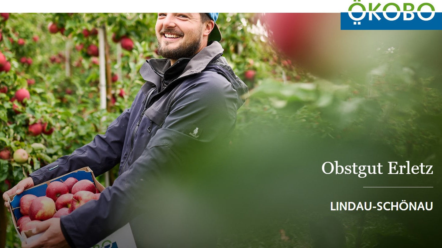 Apfel "Santana" Bio (allergikerfreundlich) regional vom Obstgut Erletz am Bodensee