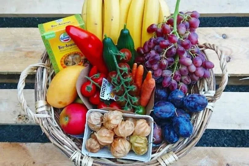 Obstkorb Fruits & Veggies Large Bio bestellen - Trübenecker.de
