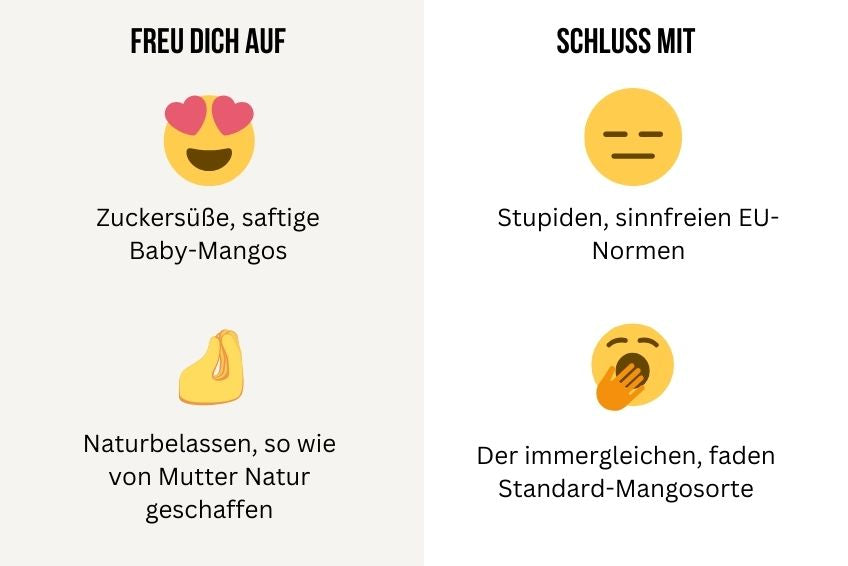 Baby-Mango Irwin Bio von Julian