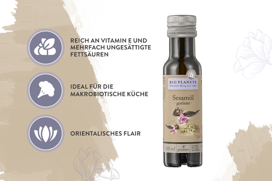 Bio Sesamöl geröstet, 250ml