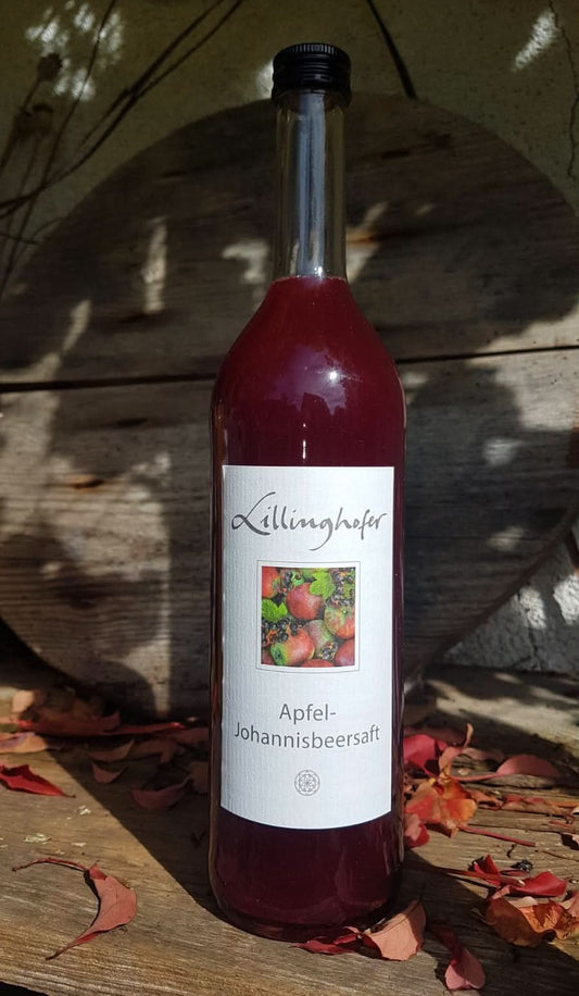 Apfel-Johannisbeersaft Lillinghofer Obstgut Bio regional 0,75L