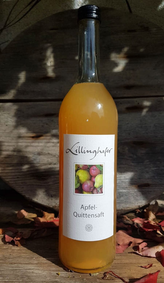 Apfel-Quittensaft Lillinghofer Obstgut Bio regional 0,75L
