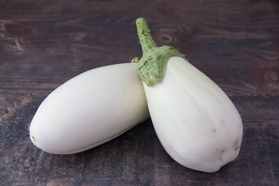 Bio Auberginenrarität weiss 1kg
