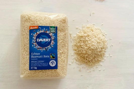 Davert Echter Basmati Reis Demeter Fair Trade 1kg