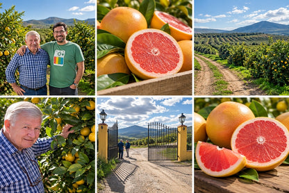 Grapefruit rose Bio von David Miguel neue Ernte Andalusien