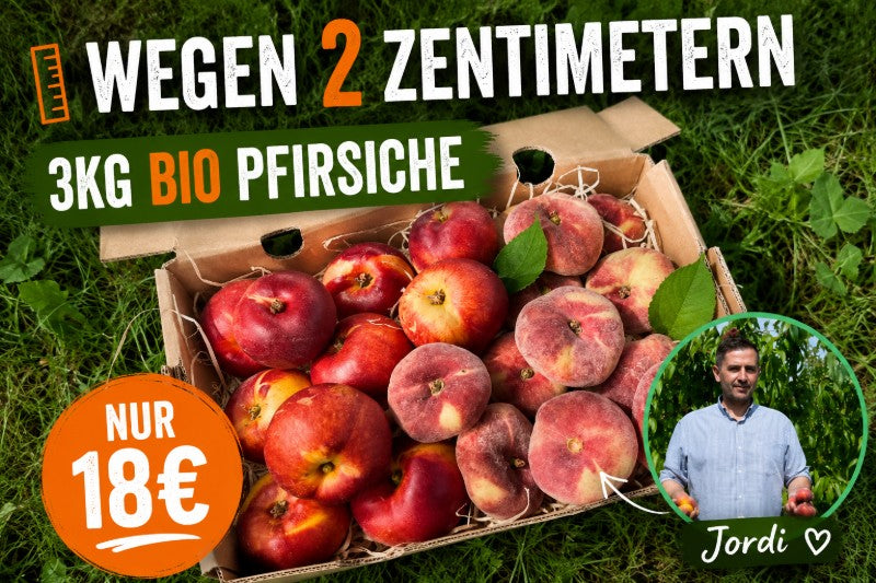 Pfirsich & Nektarinen Bio von Jordi Retterbox 3kg
