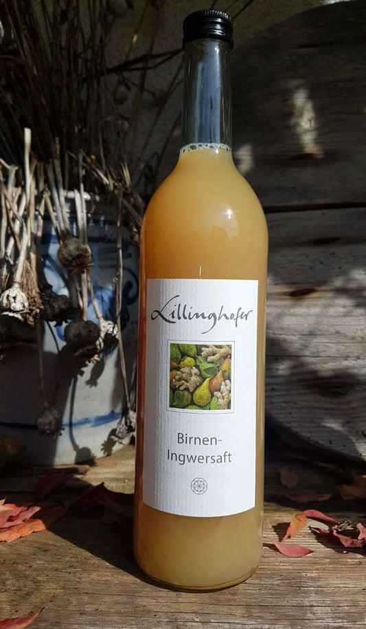 Birnen-Ingwersaft Lillinghofer Obstgut Bio regional 0,75L
