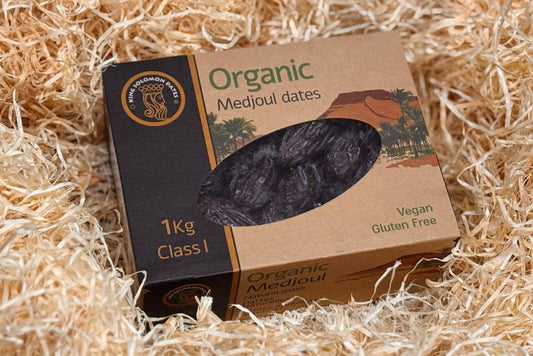 Datteln "Medjool" Bio 1kg Box Aktionspreis %