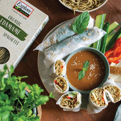 Explore Cuisine, Spaghetti schwarze Bohnen, 200 g Packung -glutenfrei-