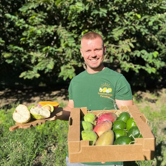 Obstbox "Cher-Man-Cado" Aktionspreis % 4kg