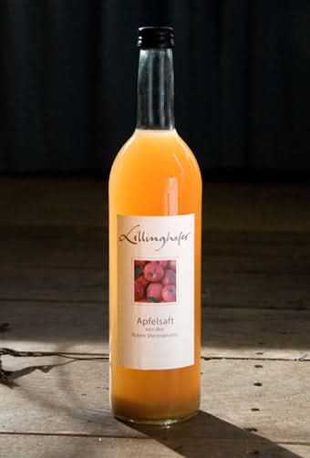 Lillinghofer Bio-Apfelsaft Rote Sternrenette – Originalflasche