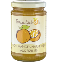 Fattoria Sicilsole, Bio Orangen Marmelade, 370g