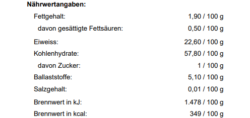 Explore Cuisine, Penne aus roten Linsen, 250 g Packung -glutenfrei-