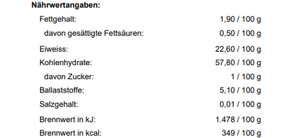 Explore Cuisine, Penne aus roten Linsen, 250 g Packung -glutenfrei-