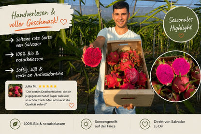 Drachenfrucht rot Bio von Salvador