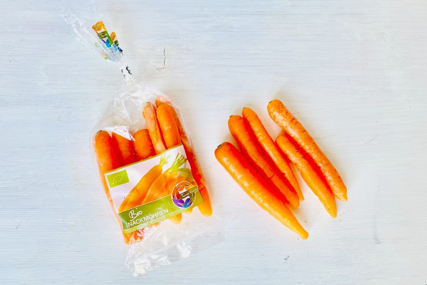 Baby Snackmöhren Bio 1 Pack.
