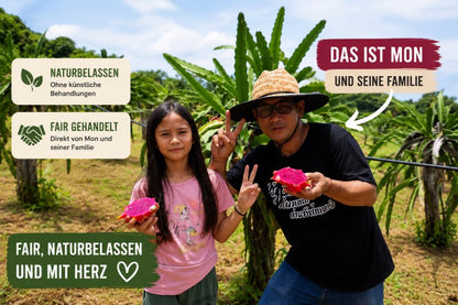 Drachenfrucht rot von Mon naturbelassen