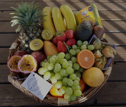 Bio Obstkörbe fürs Büro