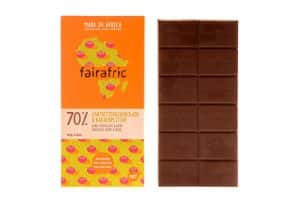 Zartbitterschokolade & Kakaosplitter (70%) fairafric 80 gr